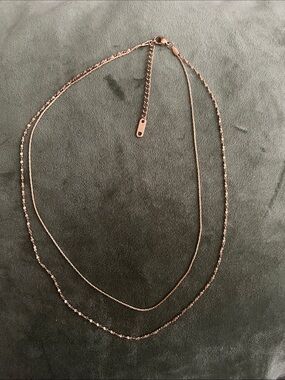 Delicate Gold Layered Necklace for Women